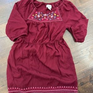 Girls peasant dress